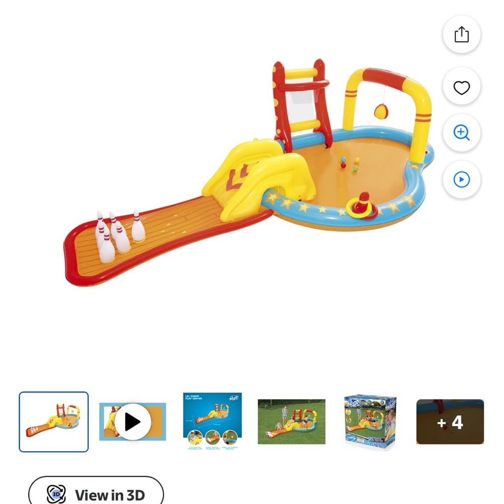 H2OGO! Inflatable Play Center with Slide - Picture 6 of 8
